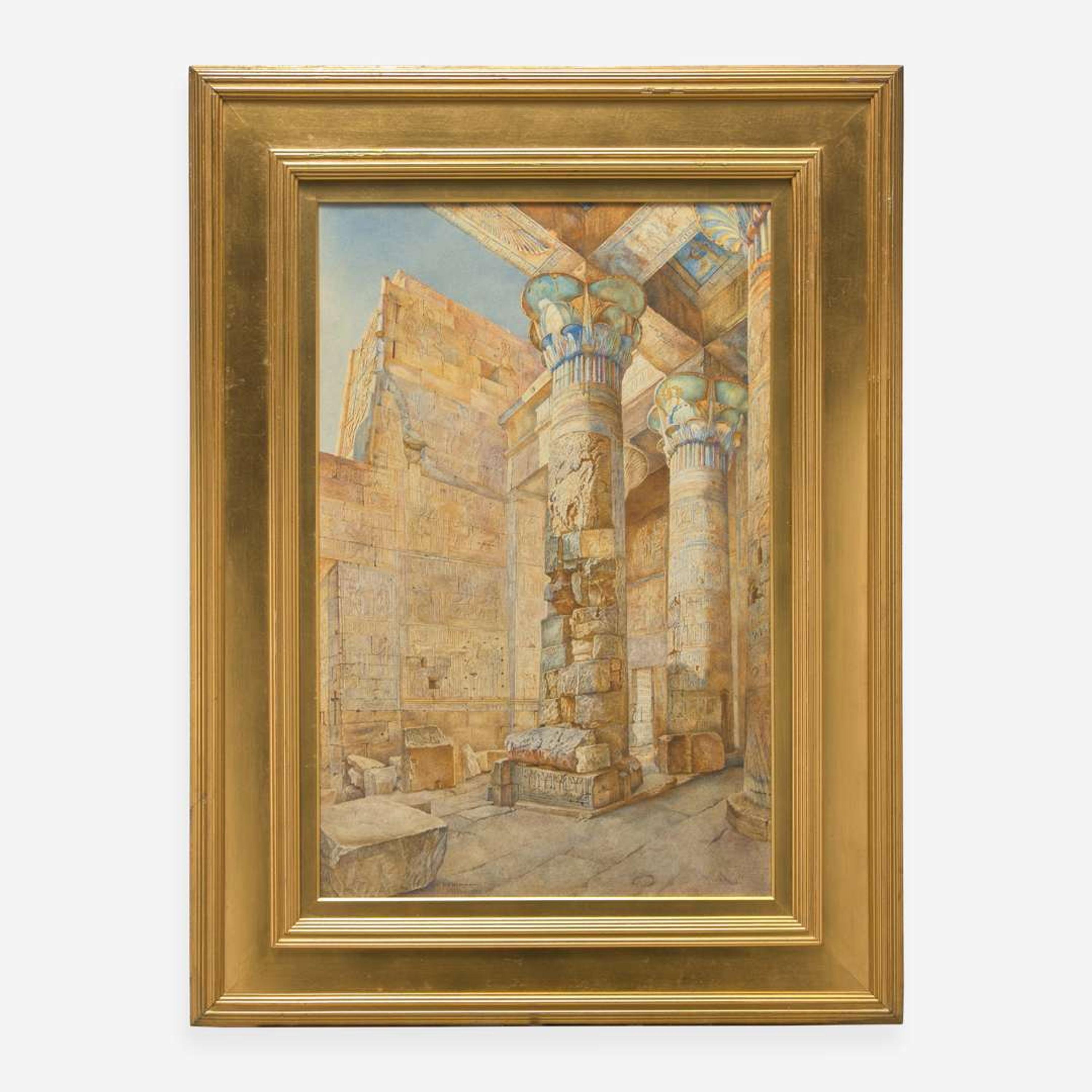 Henry Roderick Newman (American, 1833-1918) Ruins of the Temple of Isis, Philae