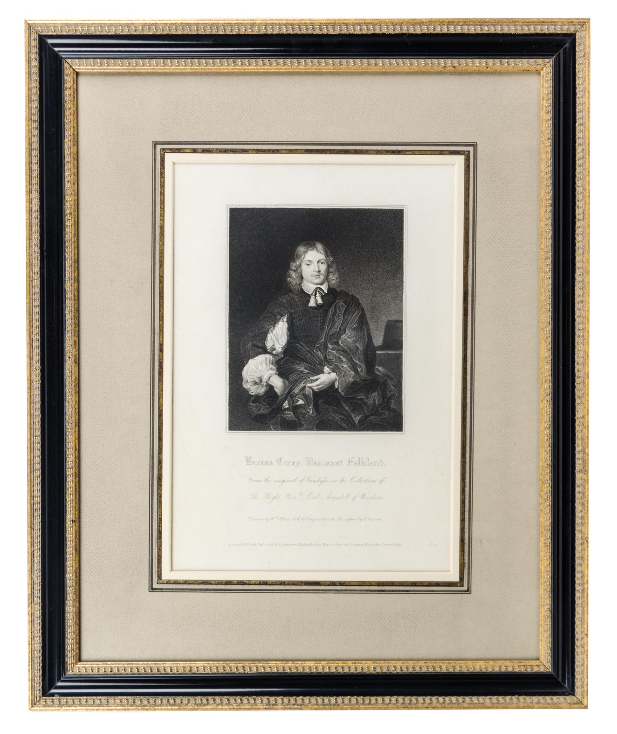 A Set of Twelve Engravings Each 21 1/2 x 17 1/2 inches (framed). — JOHN HENRY ROBINSON, LONDON, 19TH CENTURY