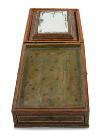 A Levantine Marquetry Dressing Mirror