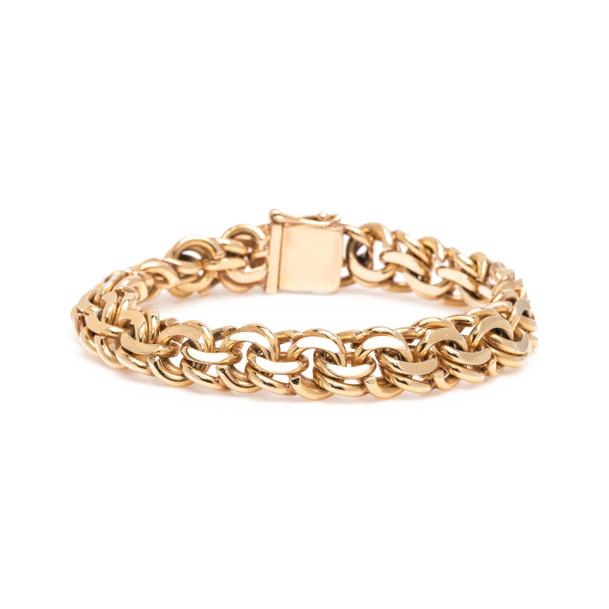 YELLOW GOLD BRACELET