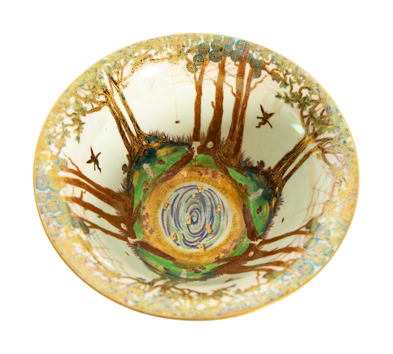 A Daisy Makeig-Jones for Wedgwood Fairyland Lustreware Bowl