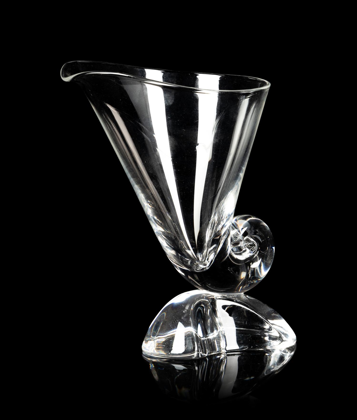 Three Steuben Cut Glass Articles