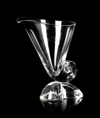 Three Steuben Cut Glass Articles
