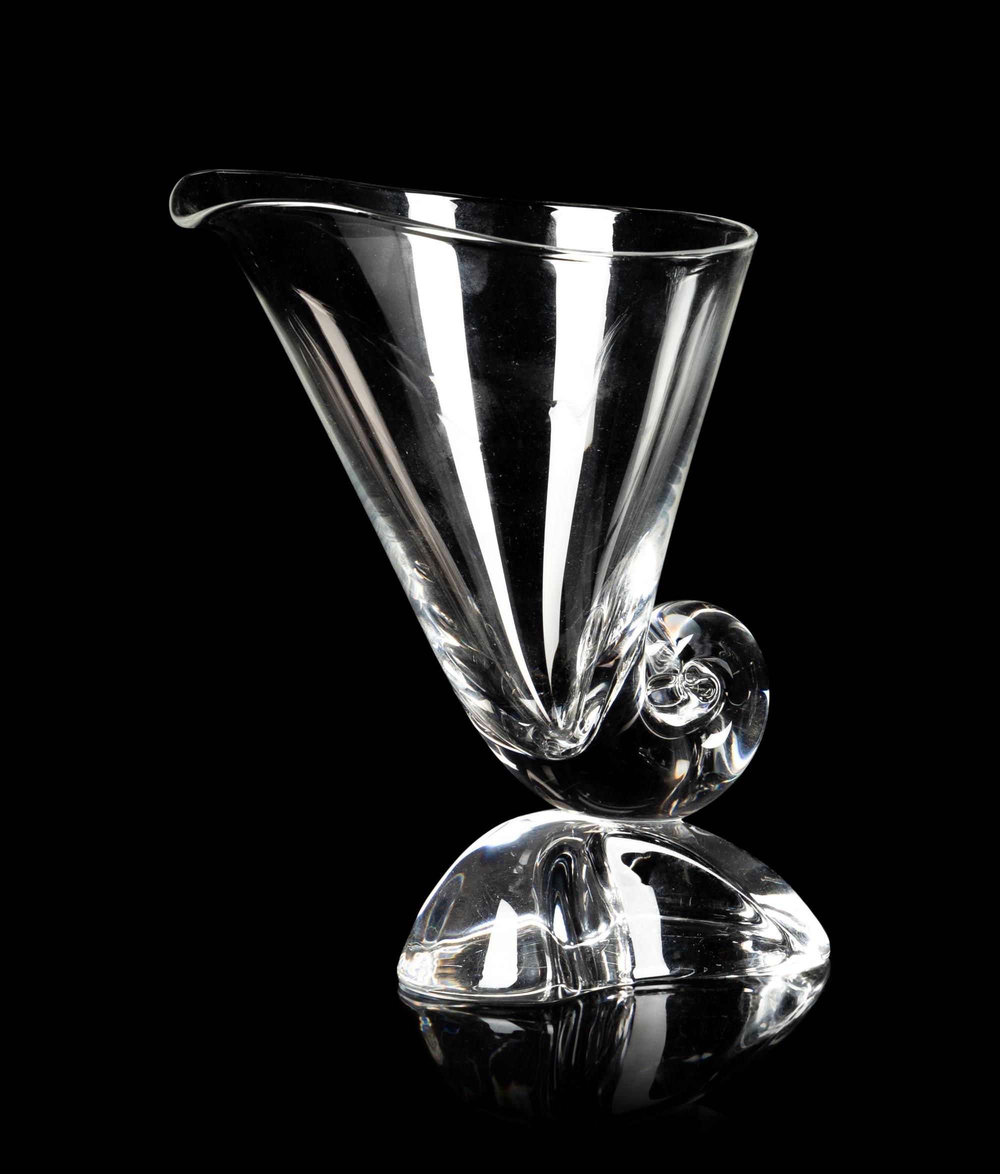 Three Steuben Cut Glass Articles