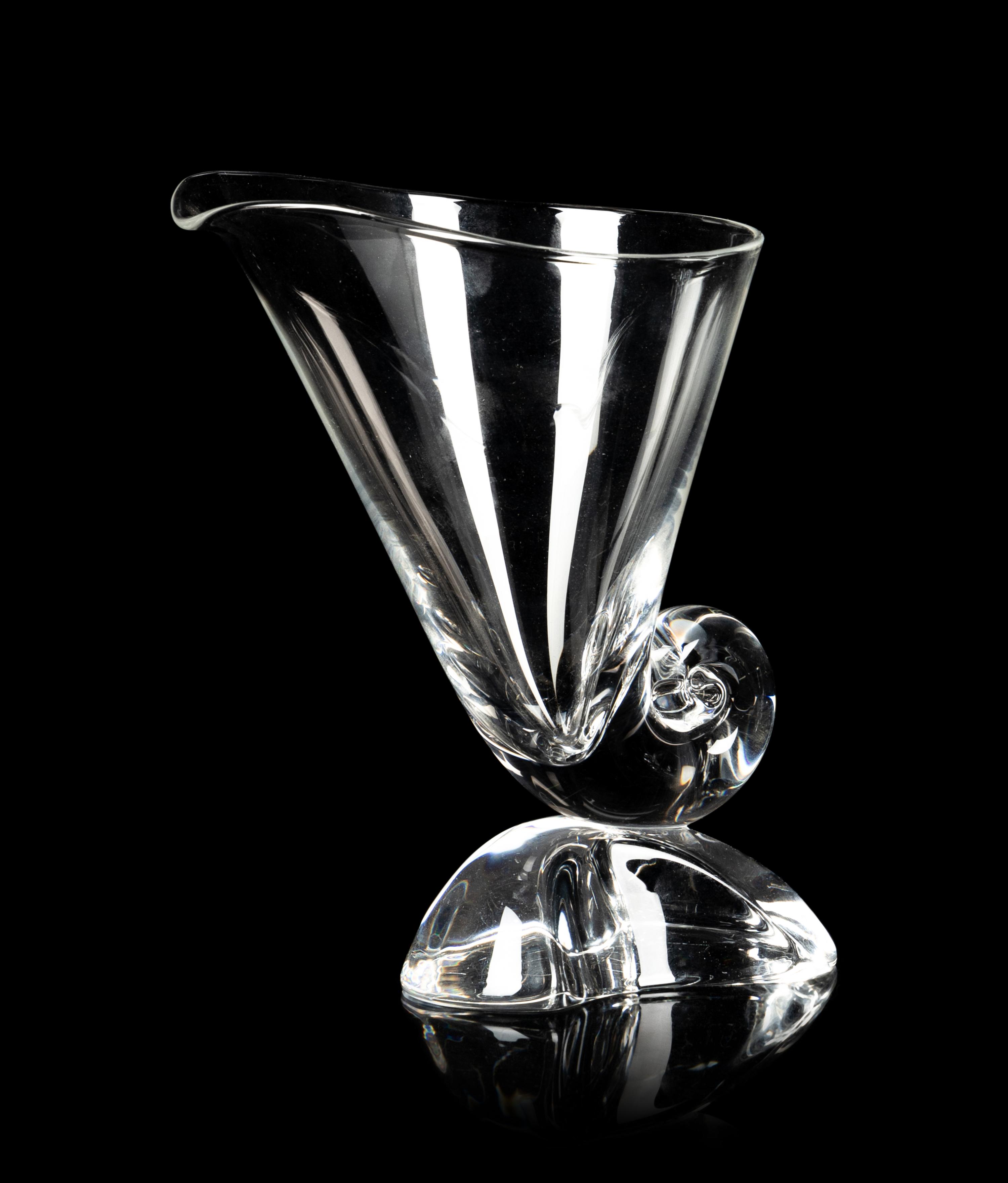 Three Steuben Cut Glass Articles