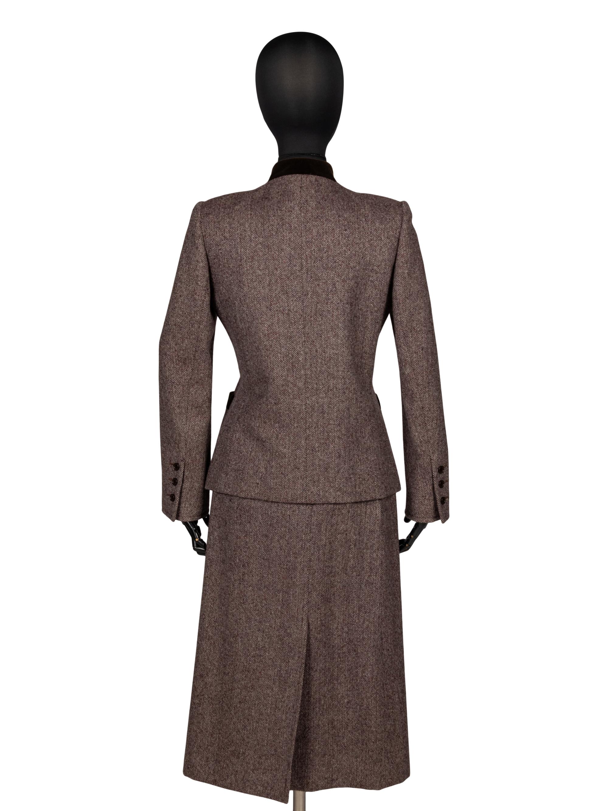 Givenchy Nouvelle Boutique, Wool Skirt Suit