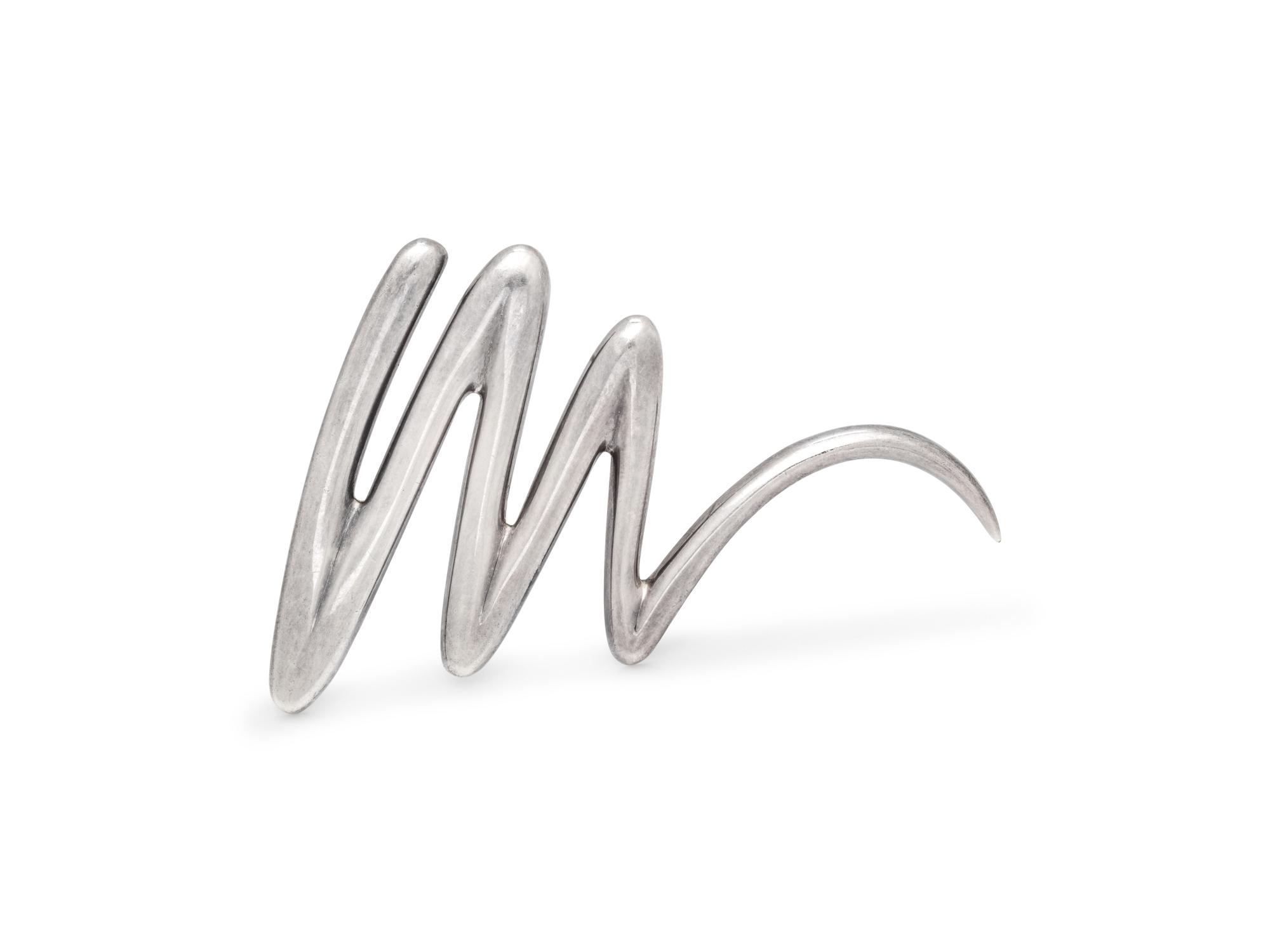 TIFFANY & CO., PALOMA PICASSO, 'ZIG ZAG' BROOCH