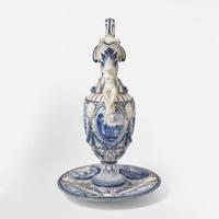 A Monumental Renaissance-Style Ewer and Stand UK, 1870s