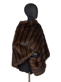 Zandra Rhodes Sable Poncho