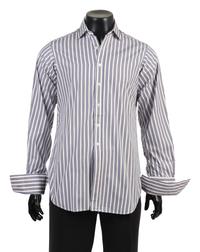 Group of Vintage Men's Designer Shirts, 1990-2000s: Harvey and Hudson, Valentino & Bagutta