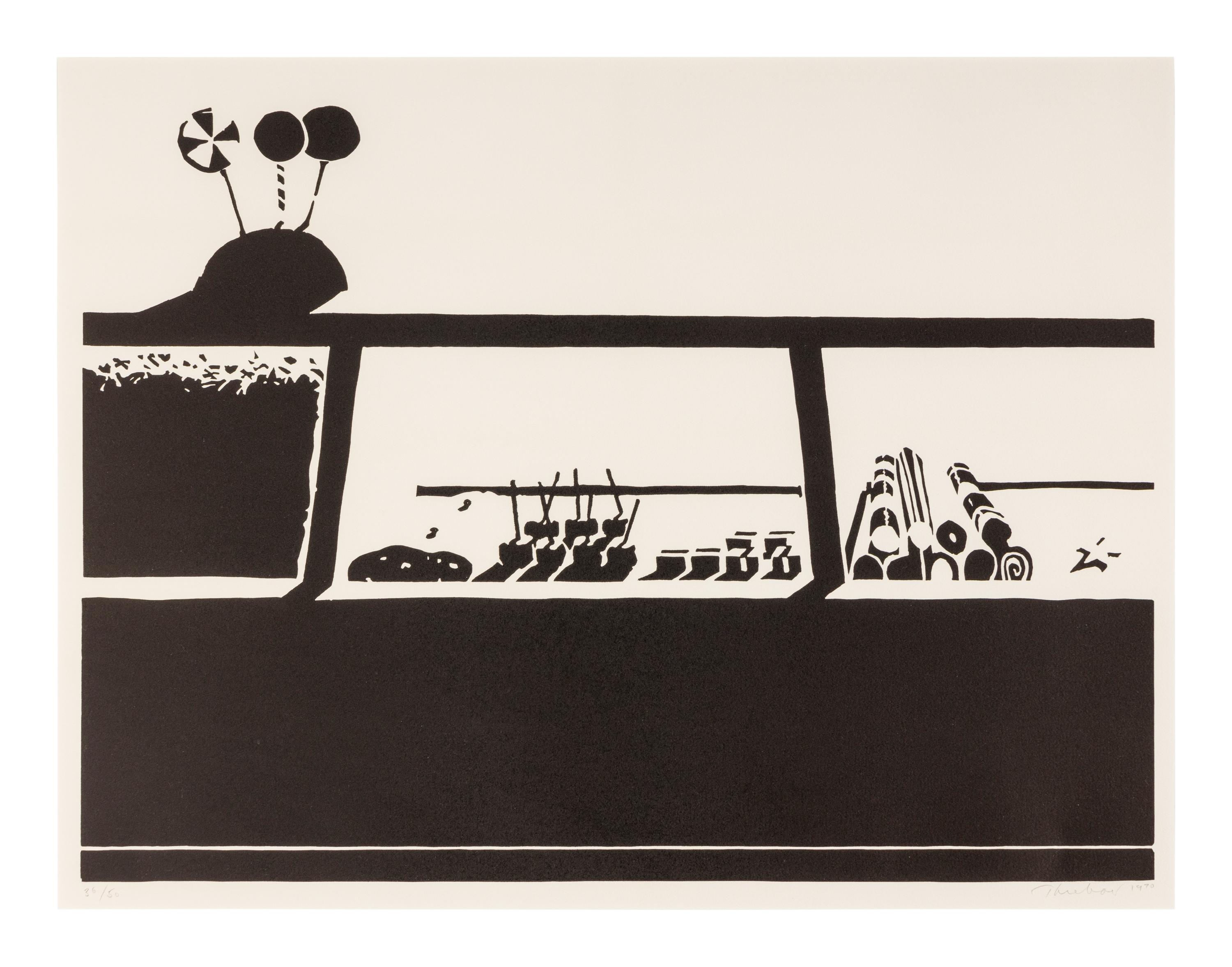 Candy Counter (from Seven Still Lifes and a Rabbit ), 1970