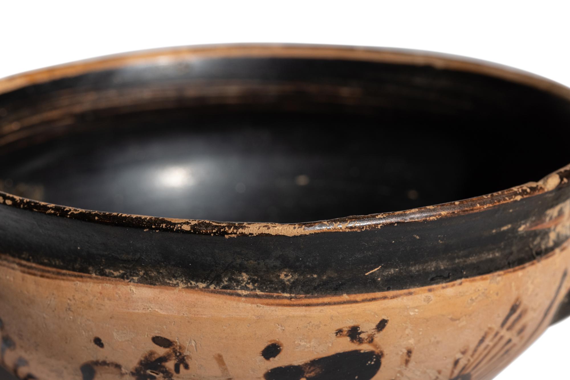 A Greek Black-Figured Kylix