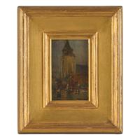 Robert Henri (American, 1865-1929) — Saint-Germain-des-Prés, Paris