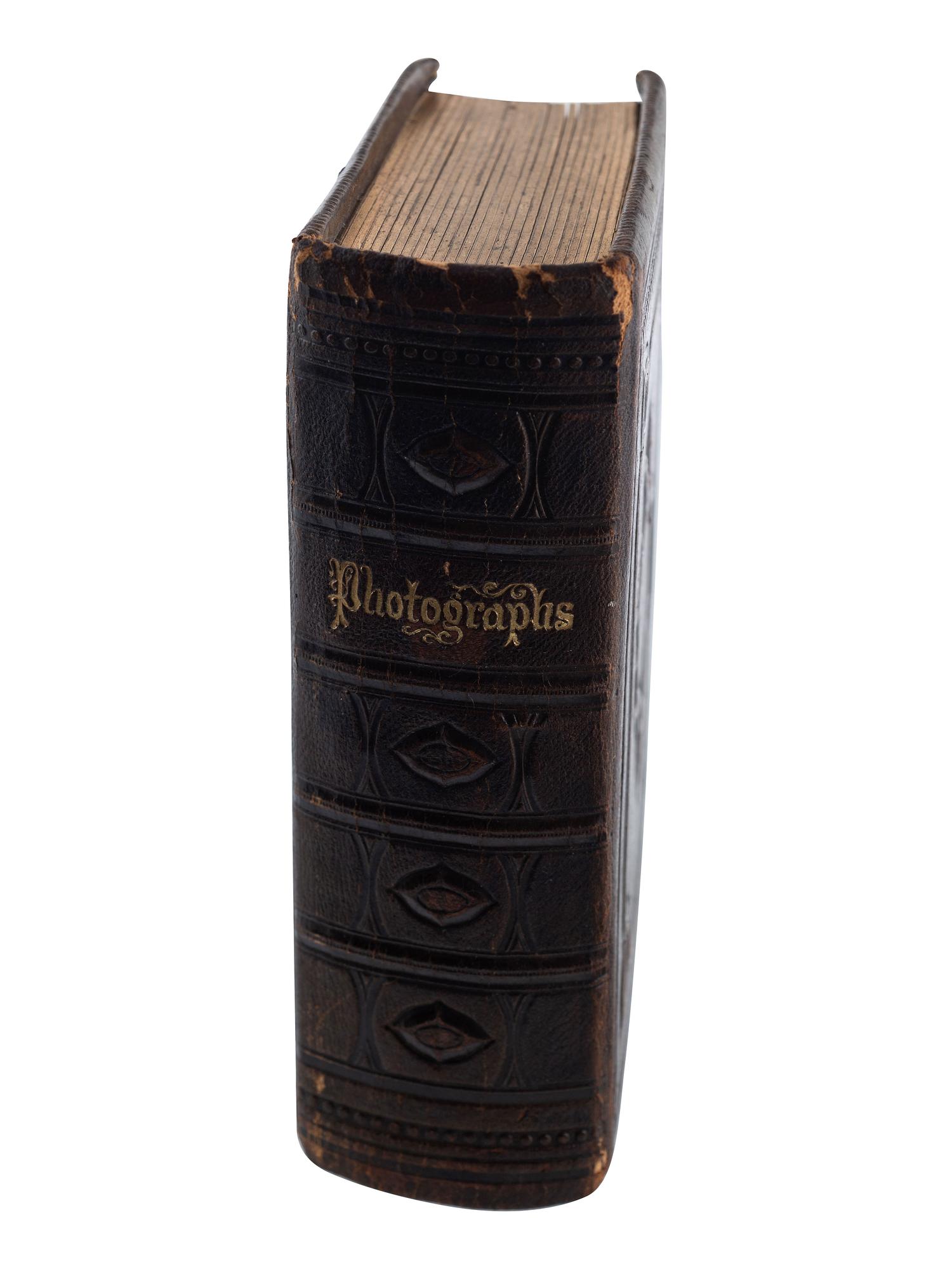 [ABOLITIONISTS] -- [EDUCATION]. CDV album containing portraits of Oberlin College instructors and administrators, from Oberlin College, Ohio.