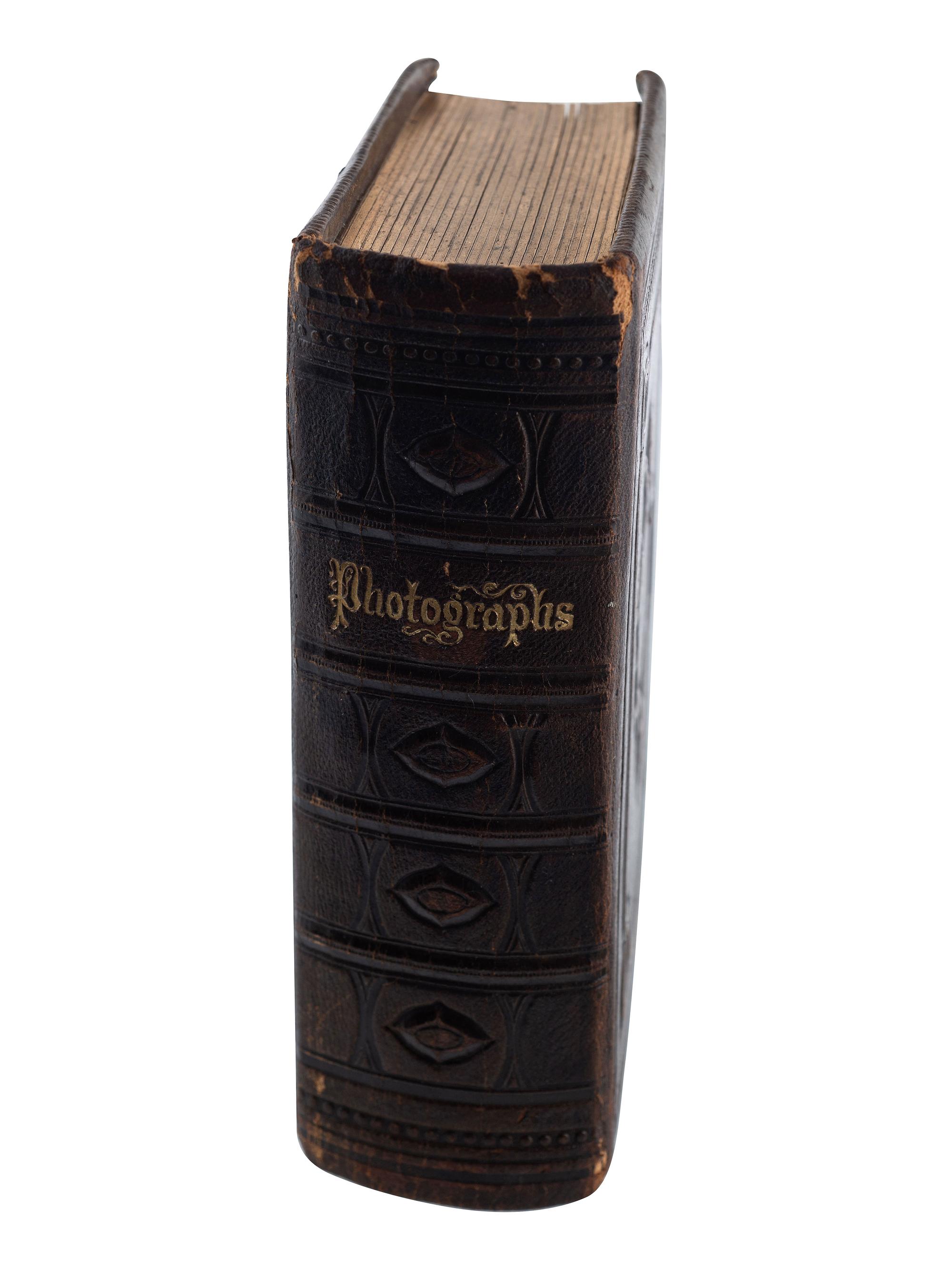 [ABOLITIONISTS] -- [EDUCATION]. CDV album containing portraits of Oberlin College instructors and administrators, from Oberlin College, Ohio.