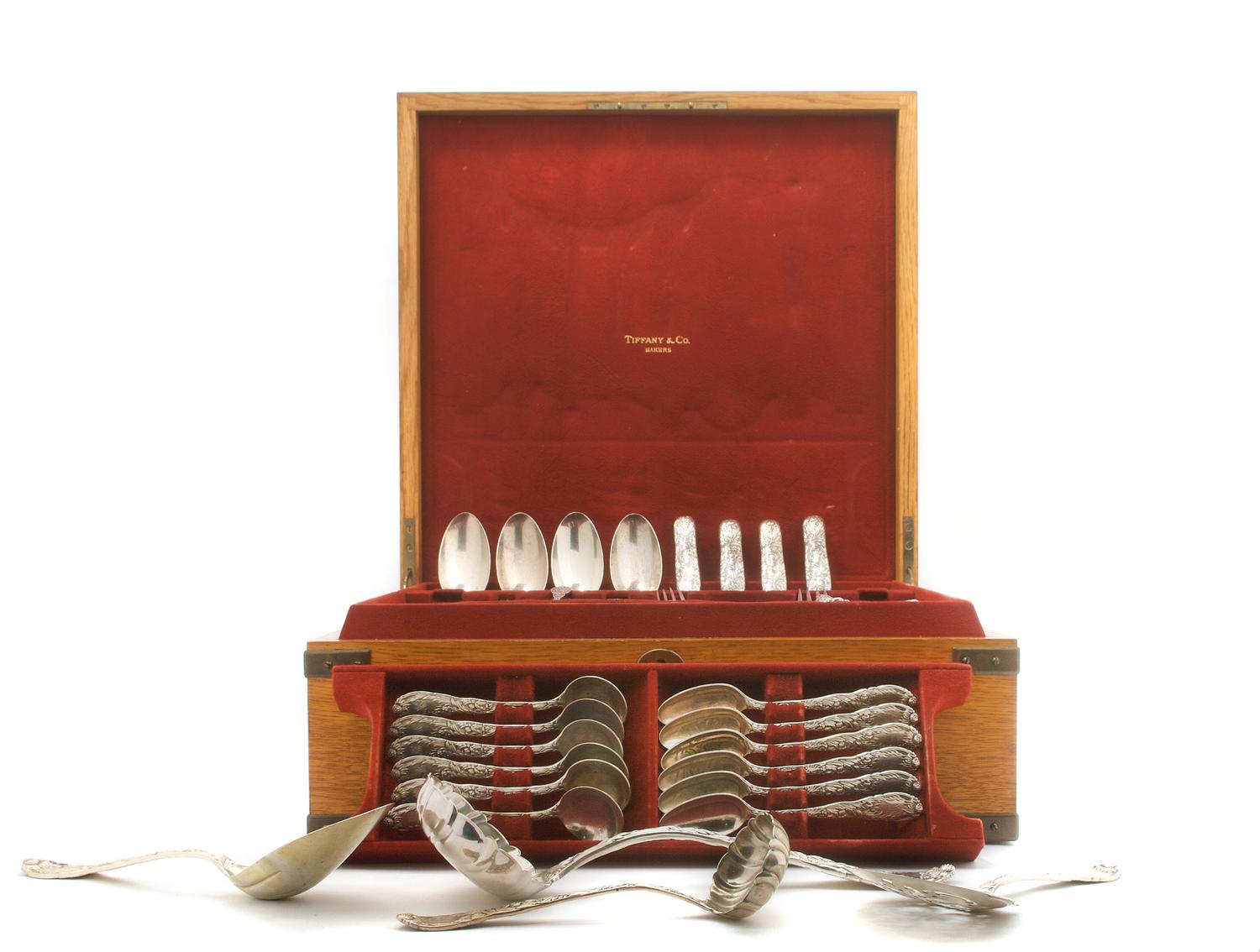 An American Sterling Silver Flatware Service, Tiffany & Co.,