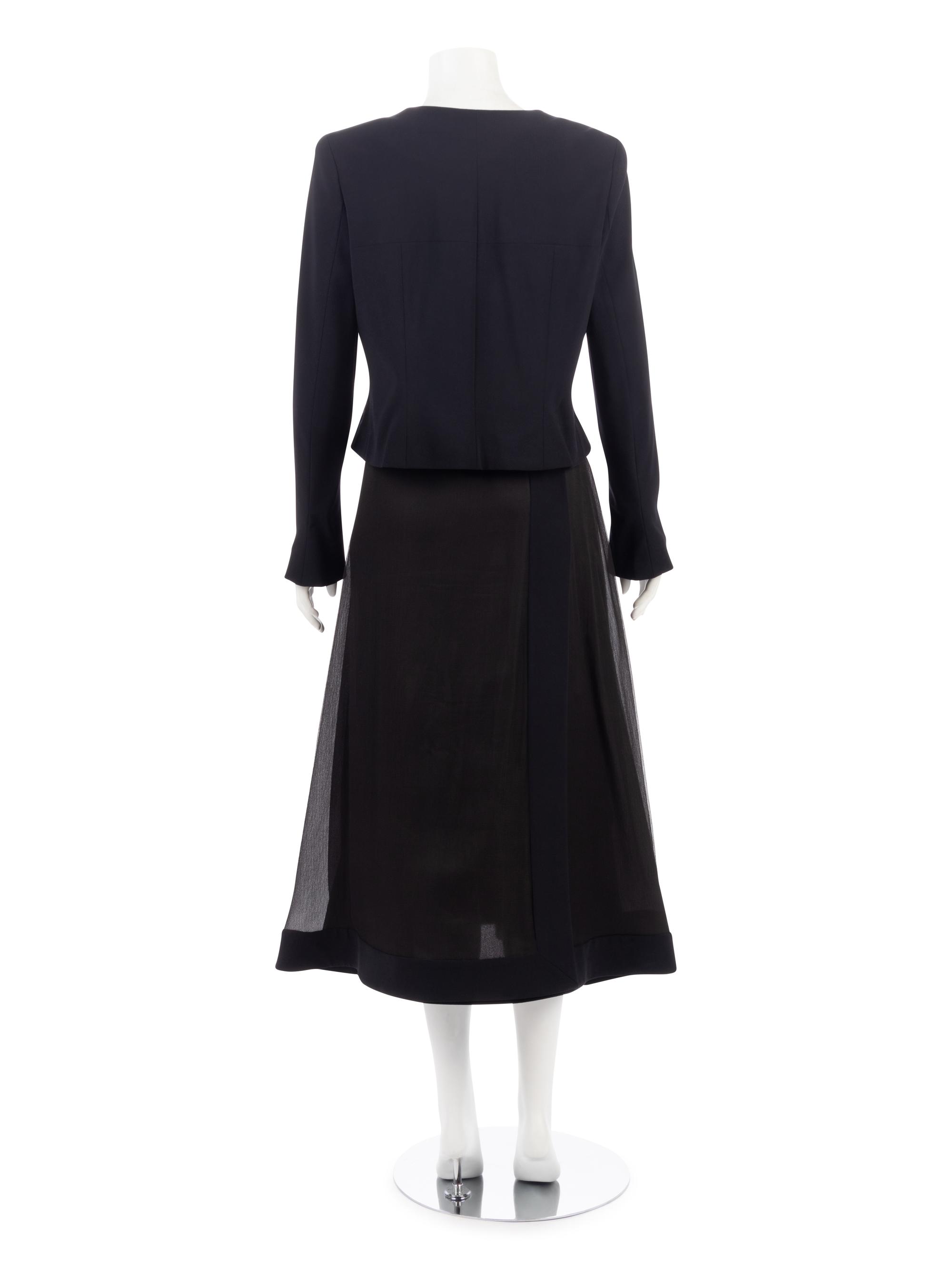 Two Chanel Pieces: One Jacket, One Skirt, Spring 2002