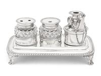 A George III Silver Standish