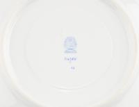 A Herend Chinese Bouquet Green Porcelain Dinner Service