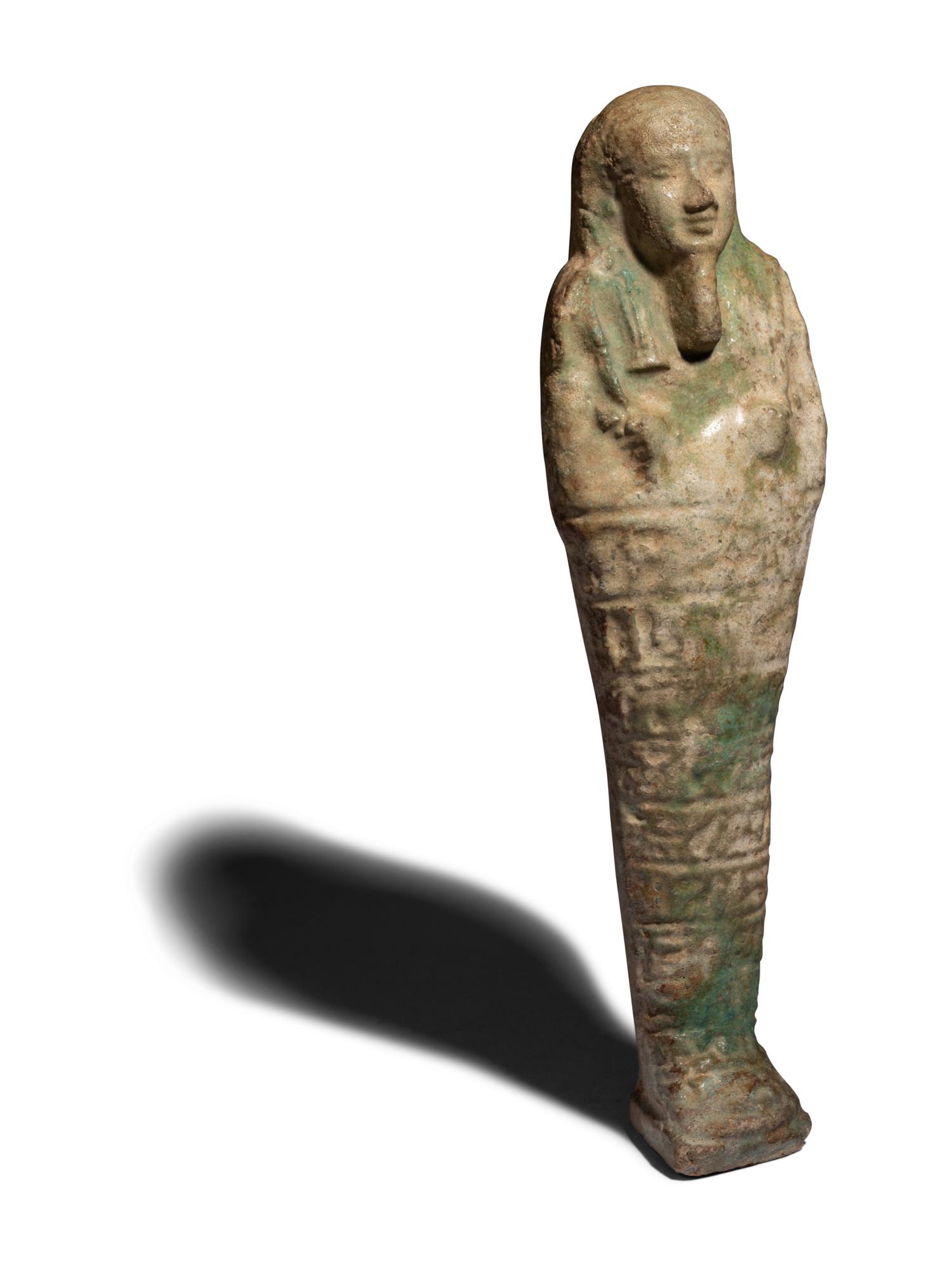 An Egyptian Faience Ushabti