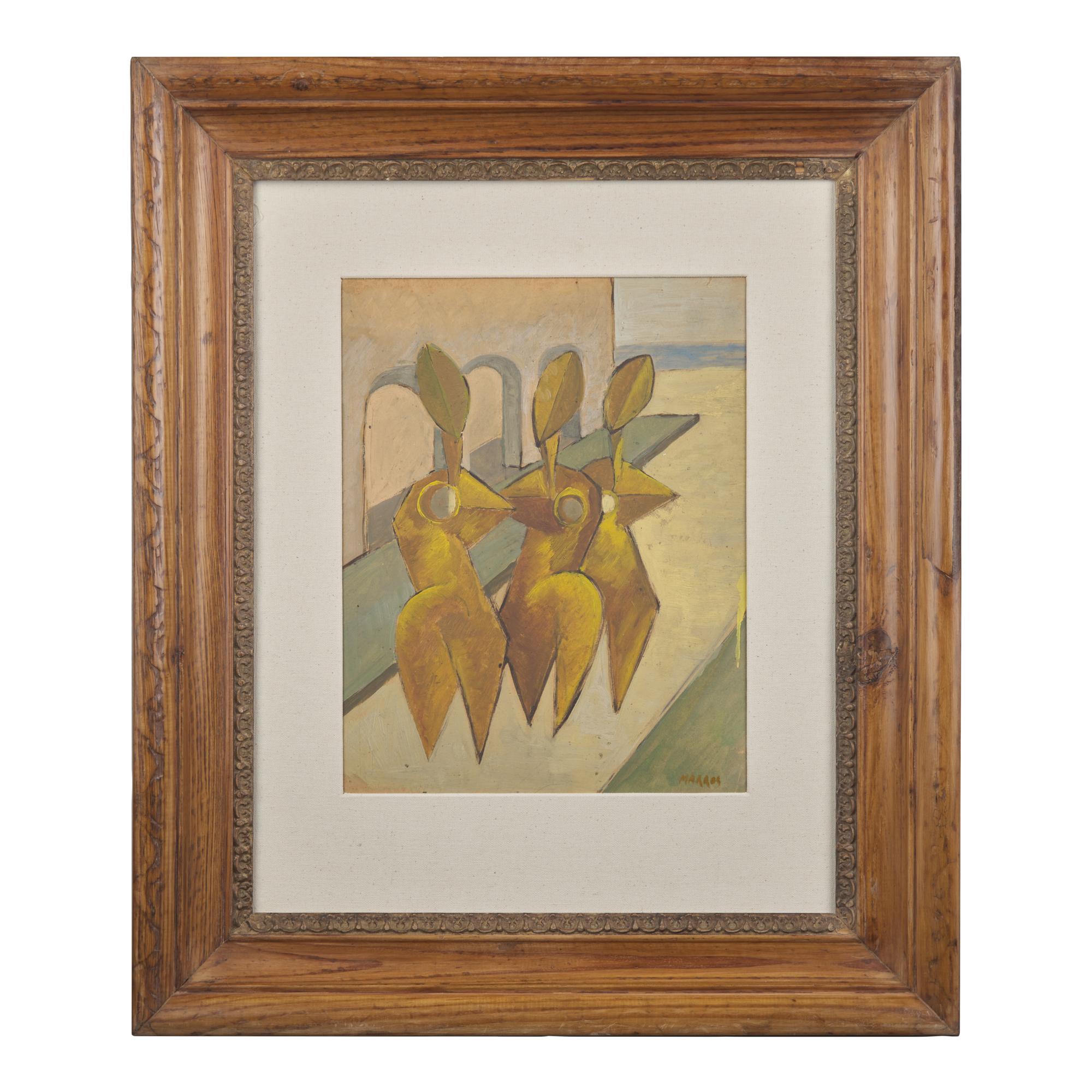 Basil Marros (Greek, 1897-1954) — Figures , c. 1930