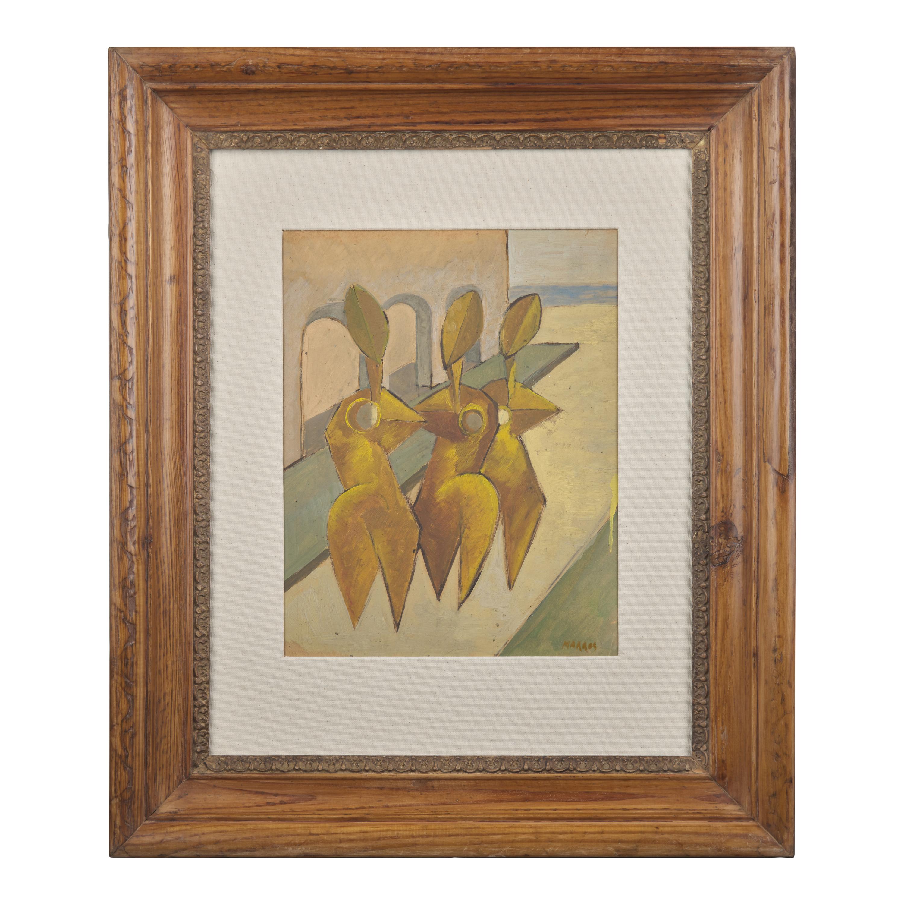 Basil Marros (Greek, 1897-1954) — Figures , c. 1930