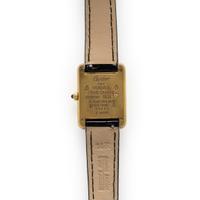 Cartier, Ref. 366001, 'Must de Cartier' Vermeil Tank Watch