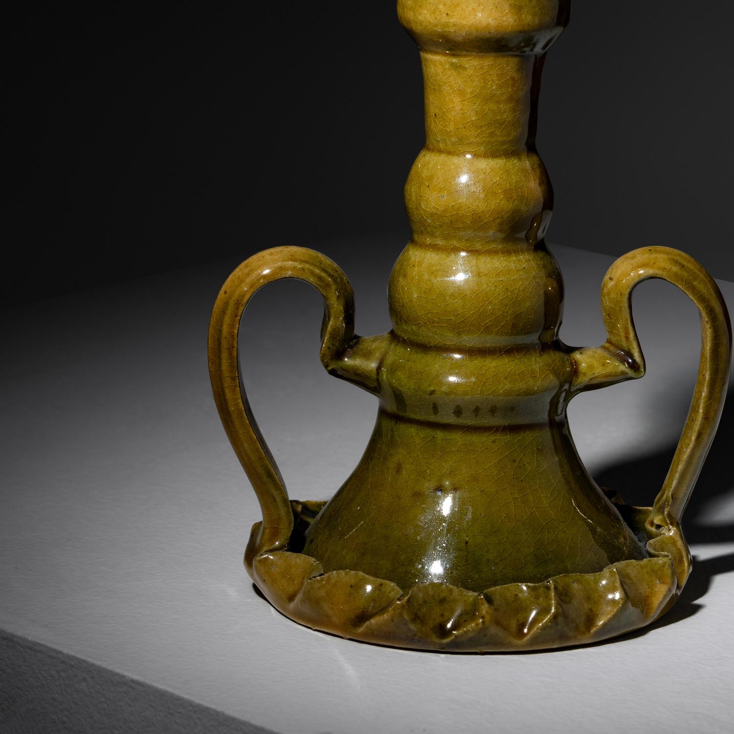 Chamberstick, c. 1895-1896 Biloxi, Mississippi, USA