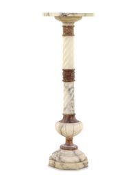 A Continental Marble Pedestal