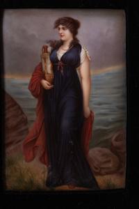 Two Continental Porcelain Plaques