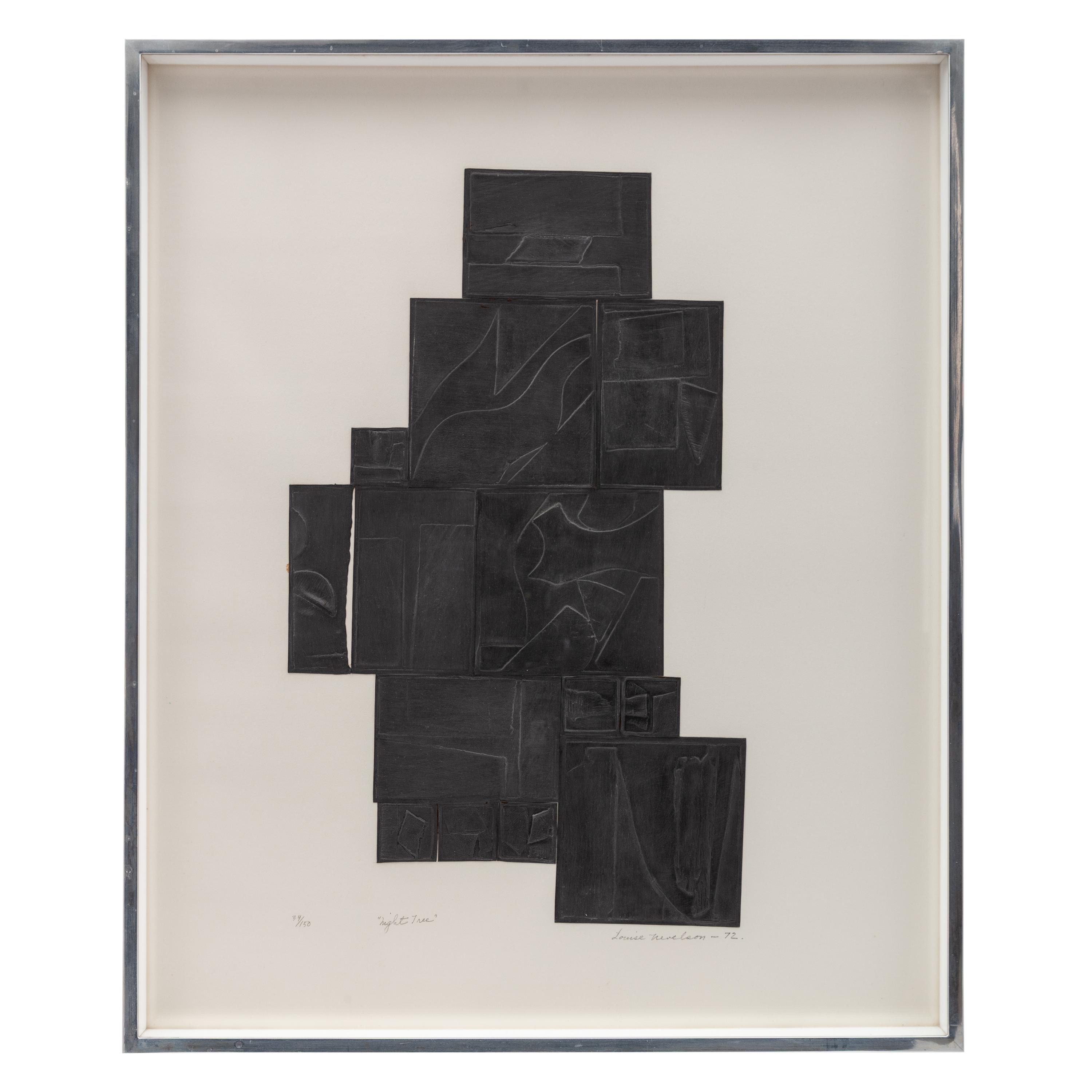 Louise Nevelson (American, 1899-1988) — Night Tree , 1972