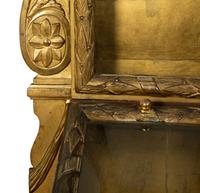 A Pair of Italian Giltwood Reliquary Cabinets — 18TH CENTURY