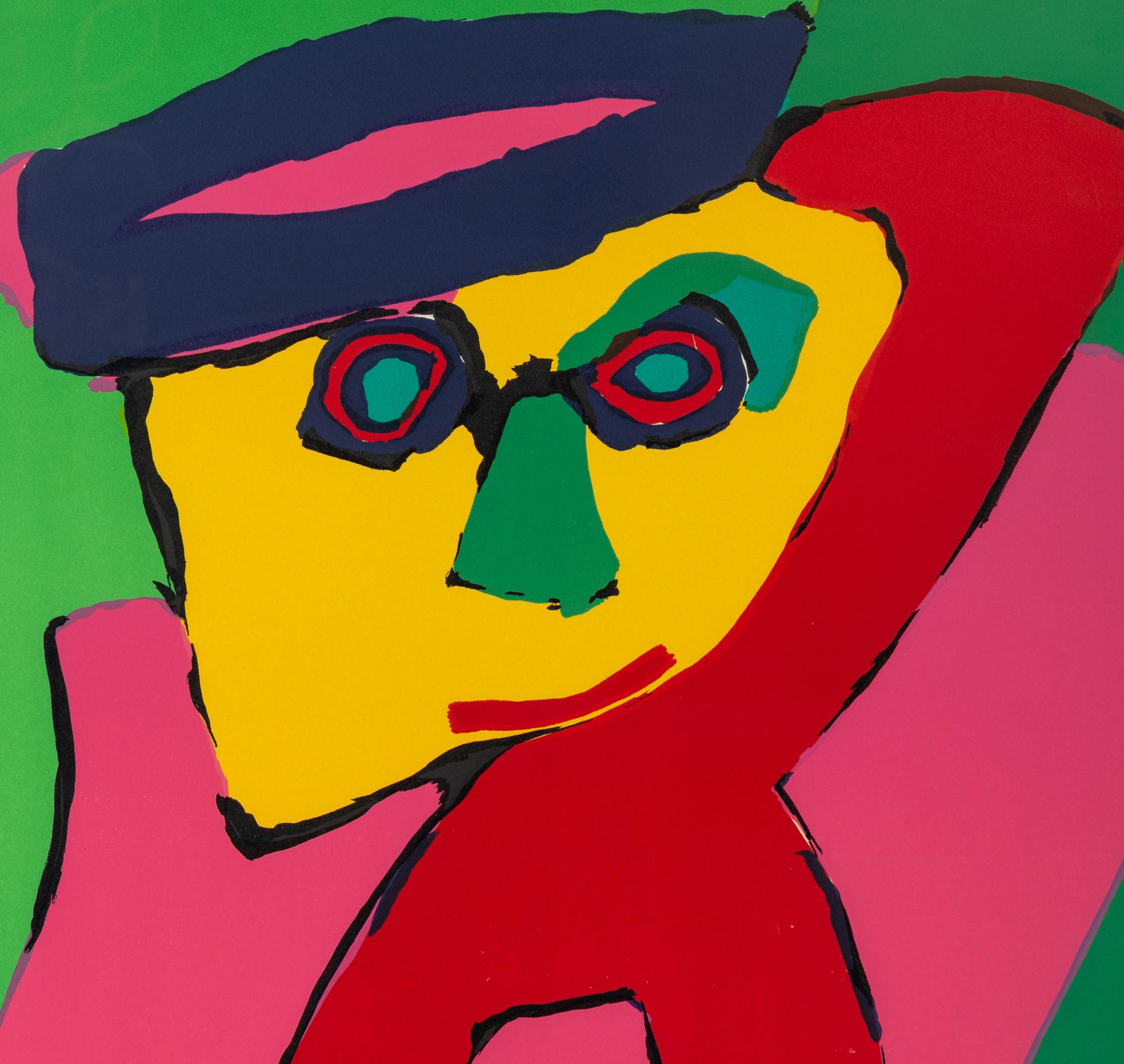 Karel Appel (American, 1921 - 2006) 1970 Lithograph signed…
