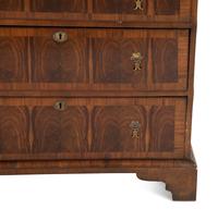A William & Mary Style Oyster Veneered Chest of Drawers