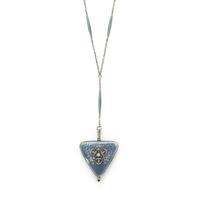 C.H. Meylan, Edwardian, Diamond and Polychrome Enamel Pendant Watch