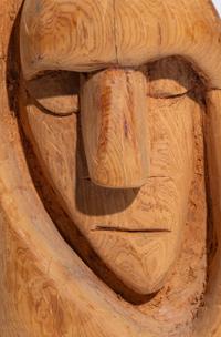 Untitled Wood Sculpture, Standing Figure