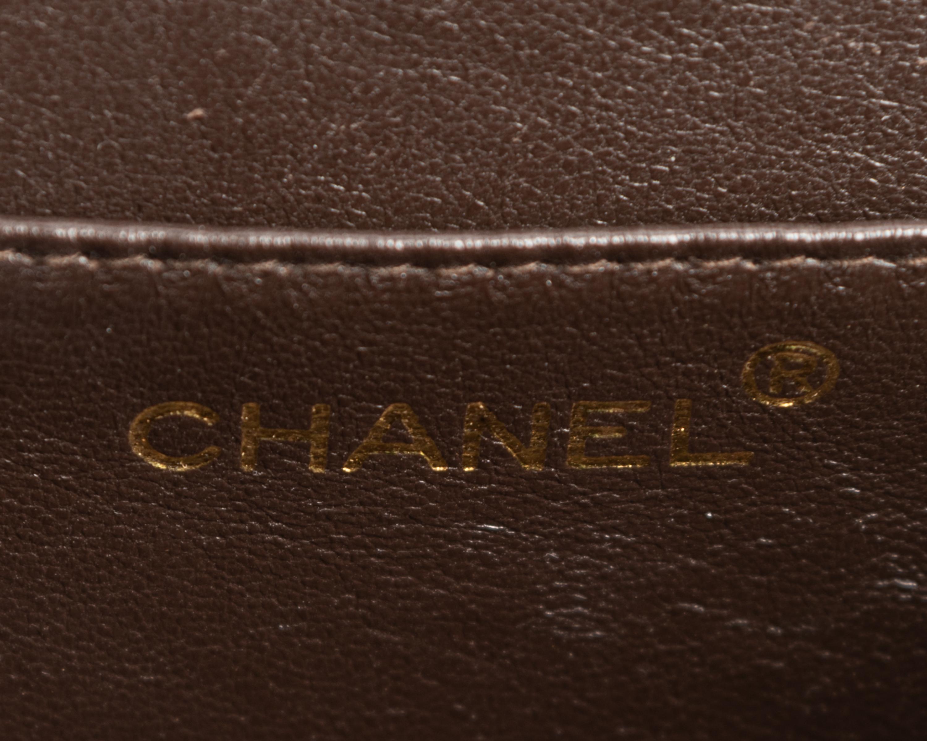 Chanel Quilted Cosmetic Bag with Lucite Top, 1996-97
