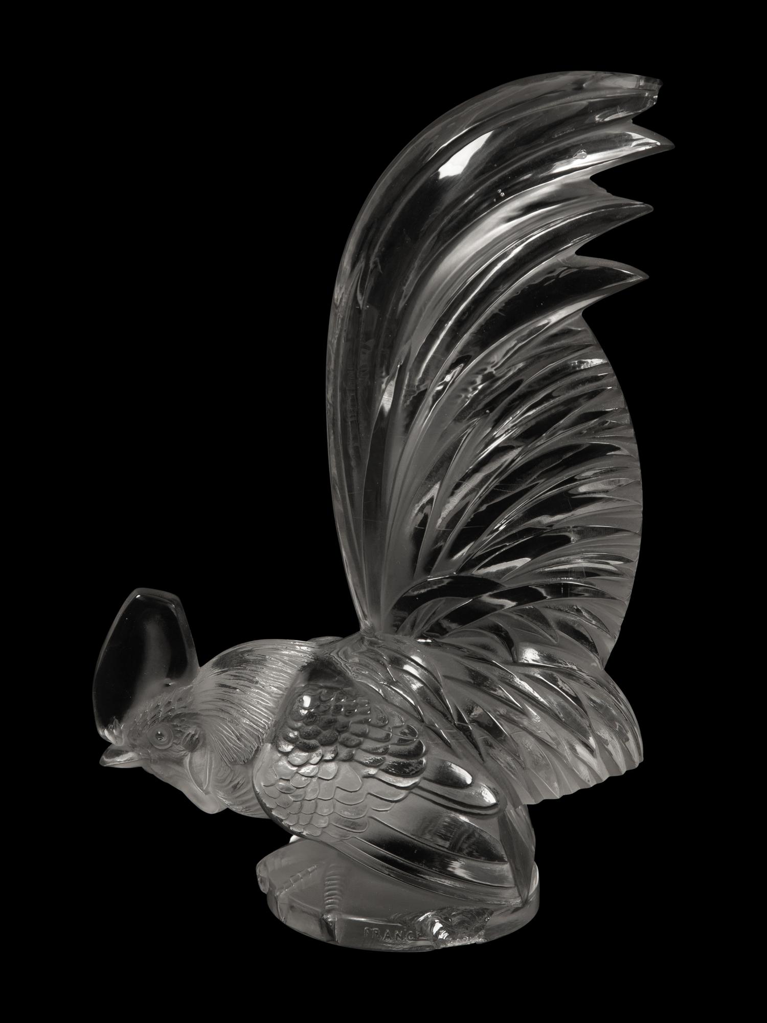 A Lalique Coq Nain Ornament