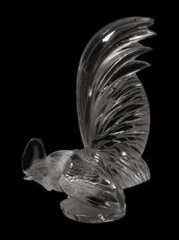 A Lalique Coq Nain Ornament