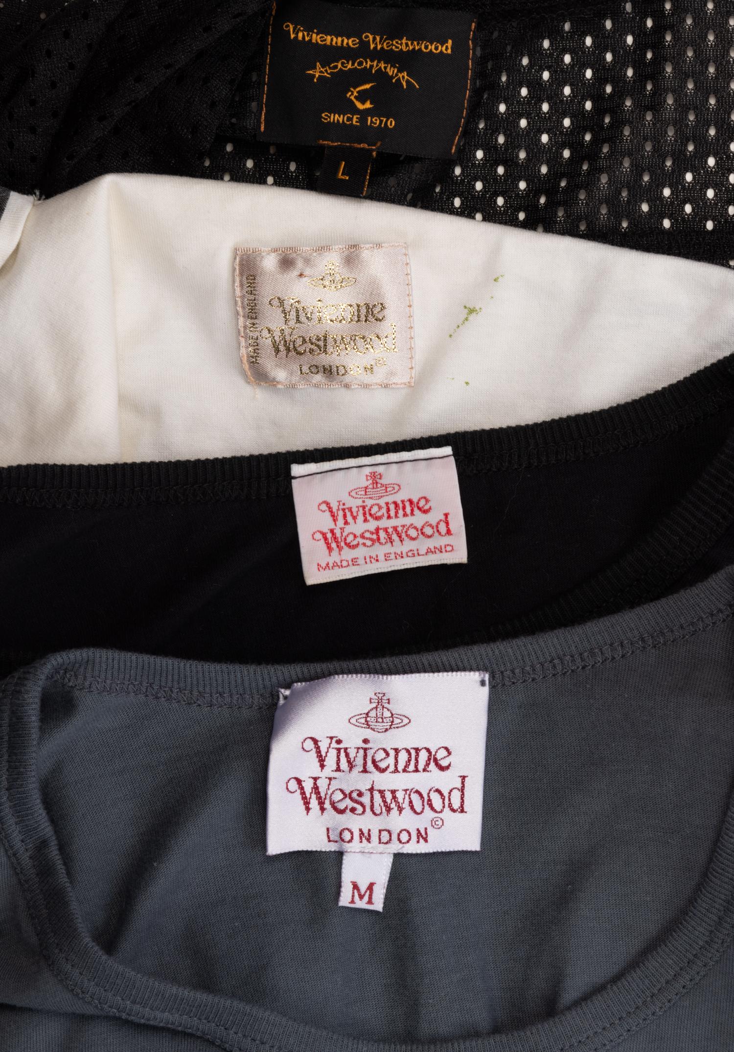 Four Vivienne Westwood Shirts, 1990-2000s