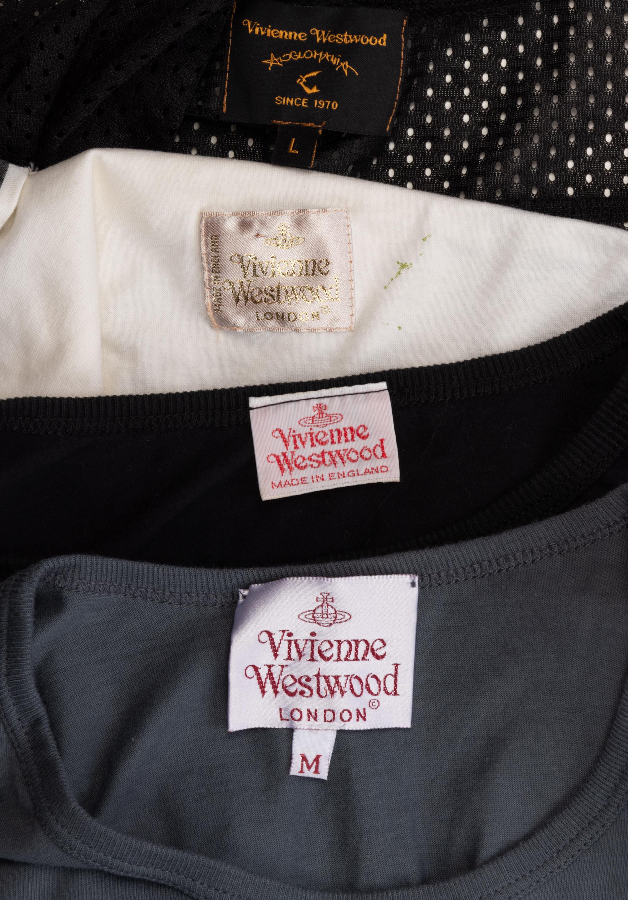 Four Vivienne Westwood Shirts, 1990-2000s
