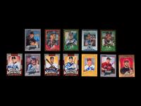 A Group of 12 2000-2005 Donruss Diamond Kings Signed Autograph Baseball Cards,