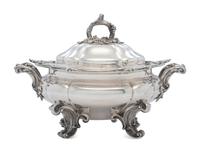 A Victorian Silver Presentation Tureen