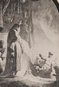 Raising of Lazarus: Larger Plate, ca. 1632