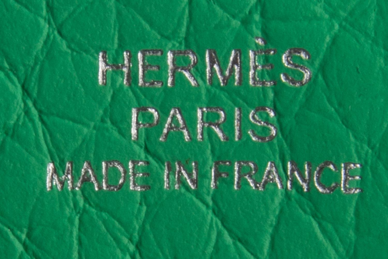 HERMÈS MINI EVELYNE TPM IN CLEMENCE LEATHER