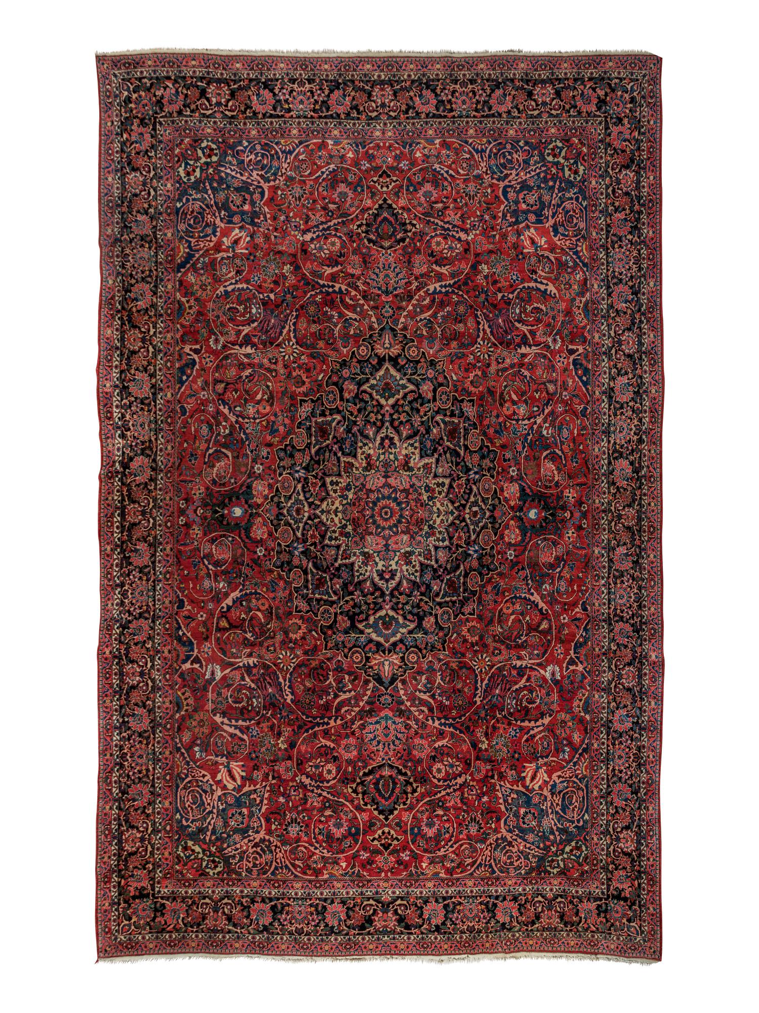 A Bakhtiari Wool Rug
