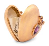 Thirteen Kathrine Baumann Heart-Shaped Items