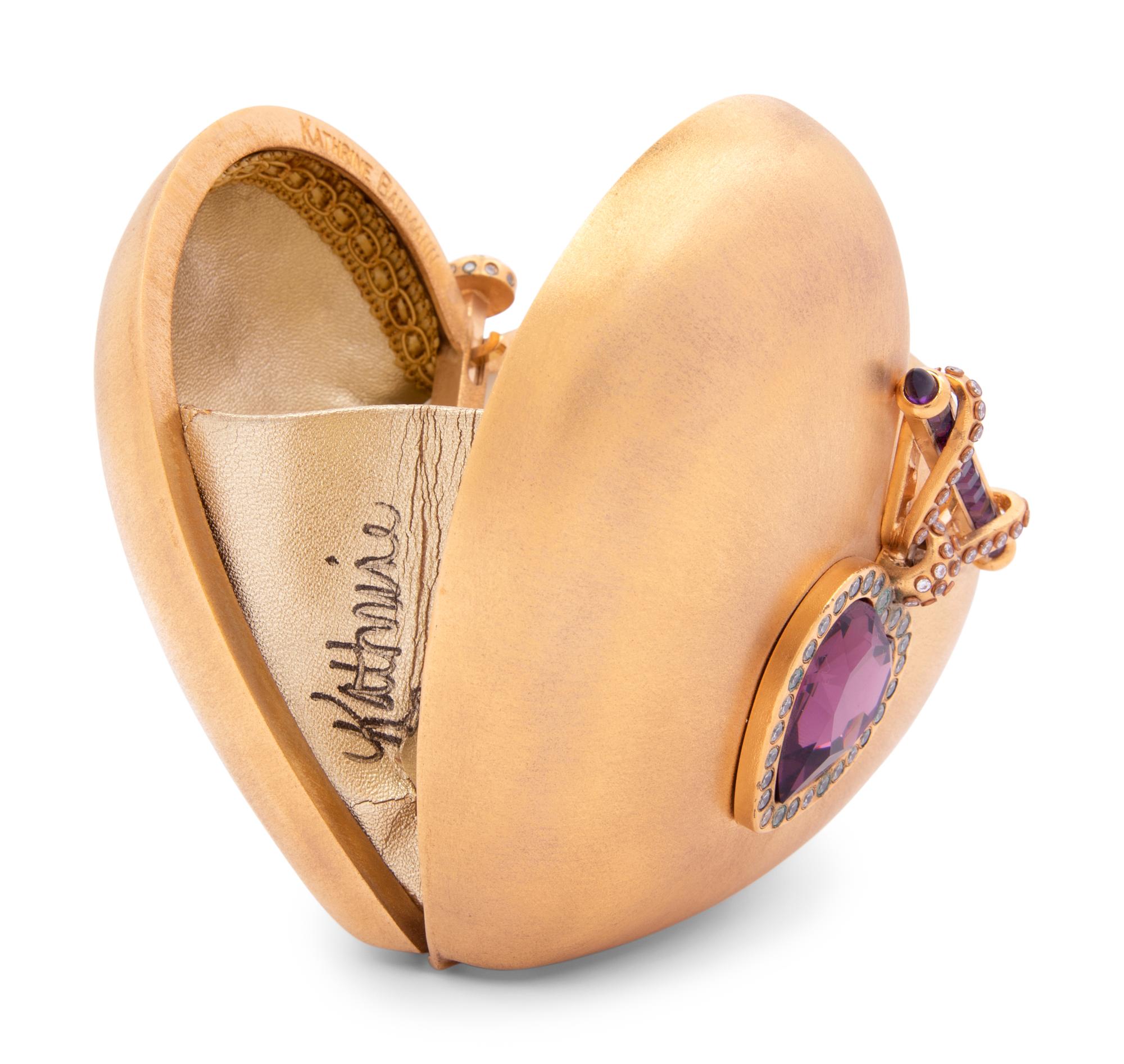 Thirteen Kathrine Baumann Heart-Shaped Items