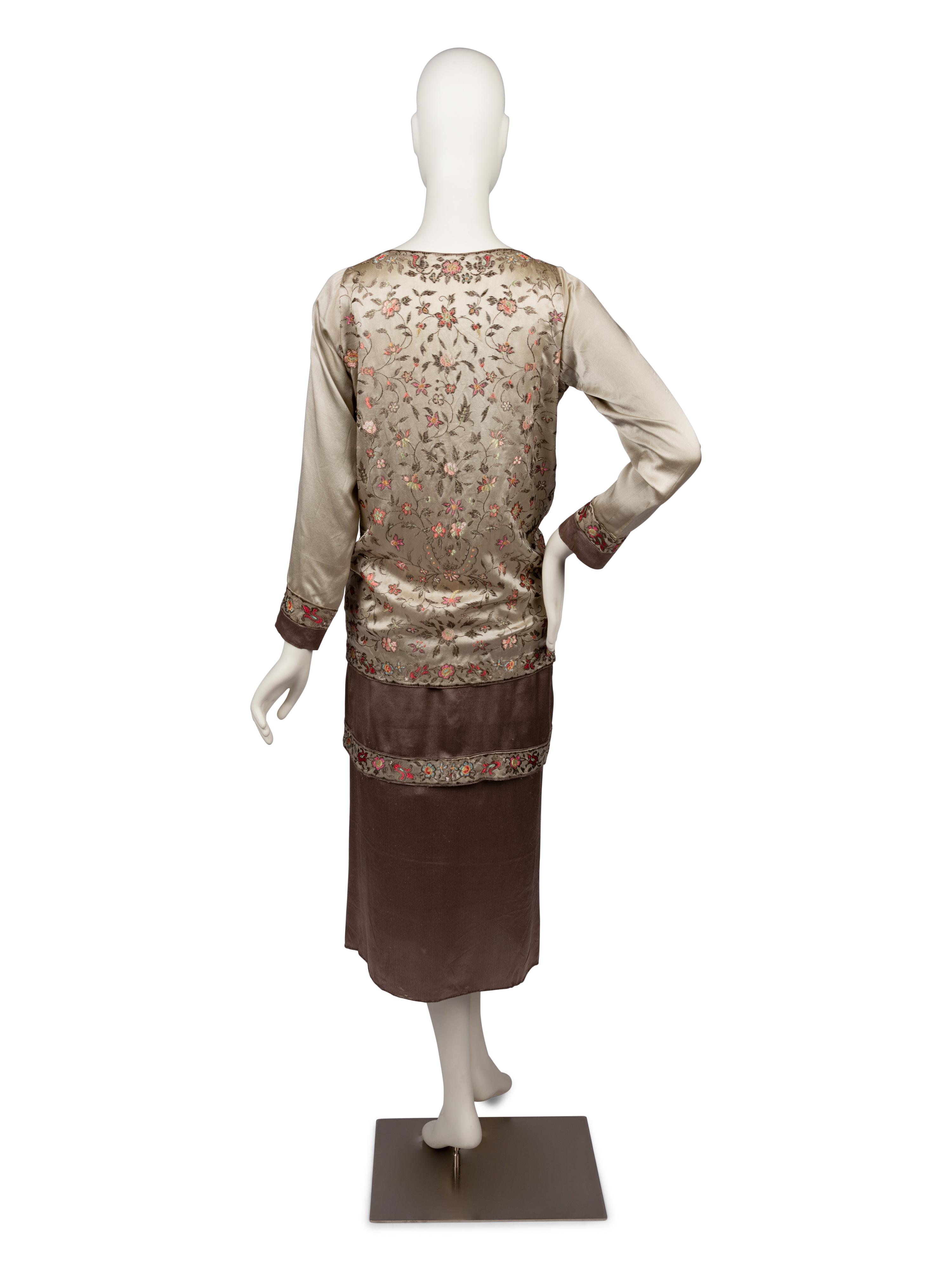 Unlabeled Top and Skirt, Attributed to Callot Soeurs, 1920s