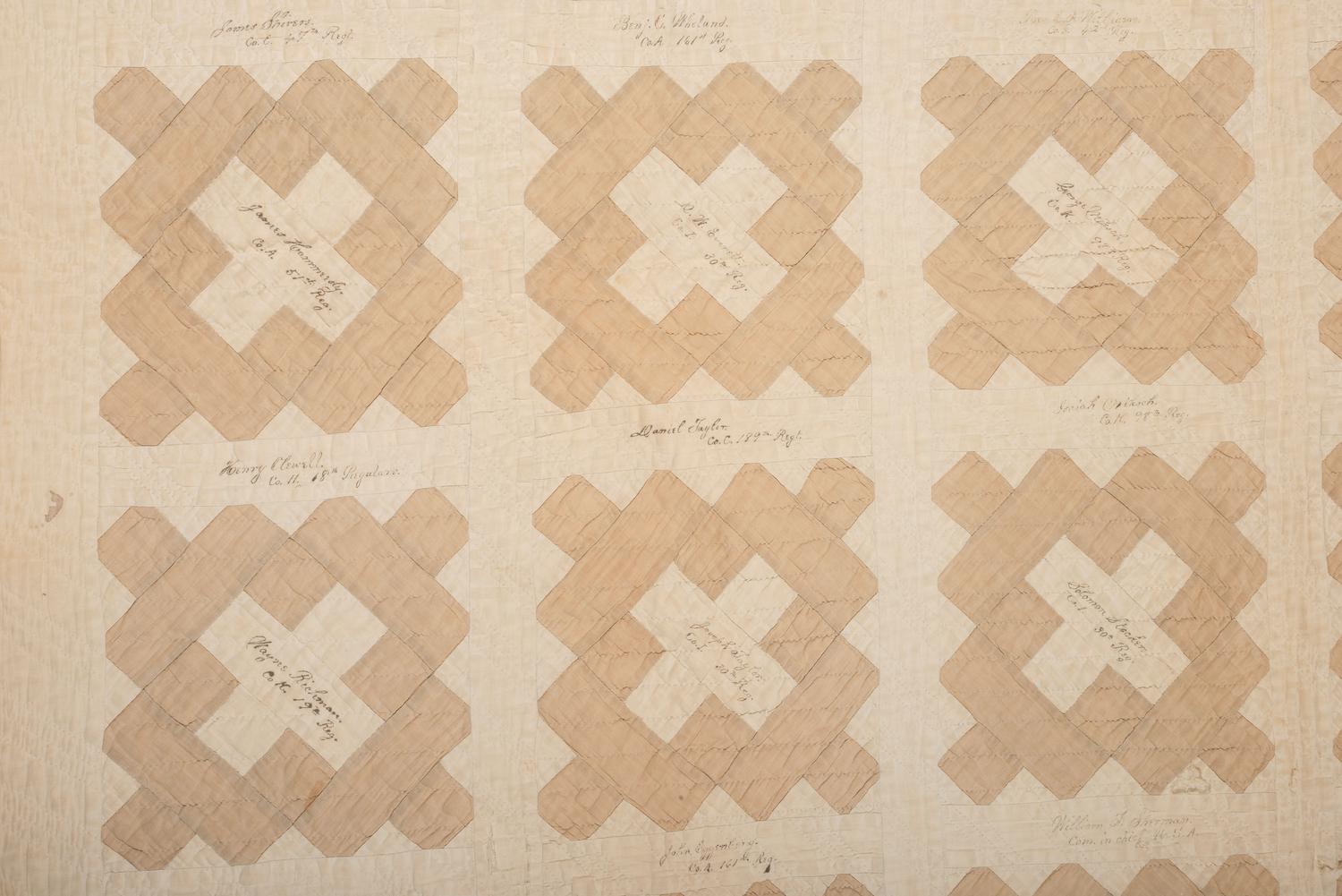 GAR Rank Post 534 quilt, Gnadenhutten, Tuscarawas County, Ohio.
